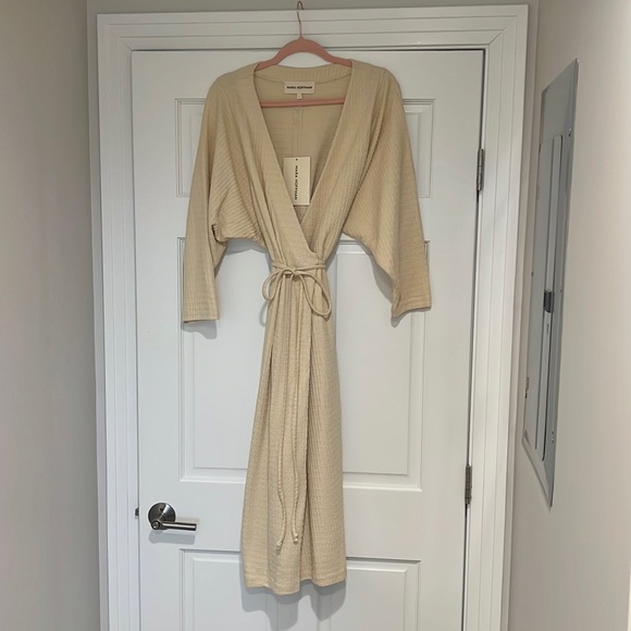 NWT Mara Hoffman Tiffany Dress in Cream Sz S - Picture 4 of 7